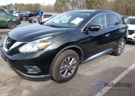 2015 Nissan Murano Sv из США, поврежденный, VIN 5N1AZ2MHXFN206617